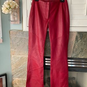 Lamb skin leather pants!